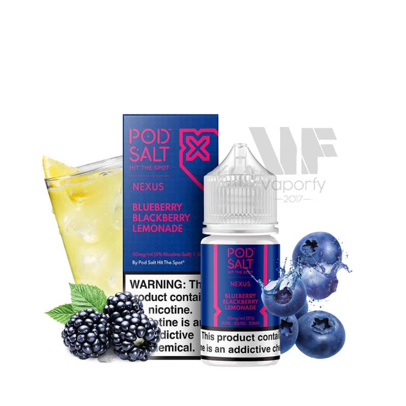 Pod Salt Nexus 30ml - Blueberry Blackberry Lemonade