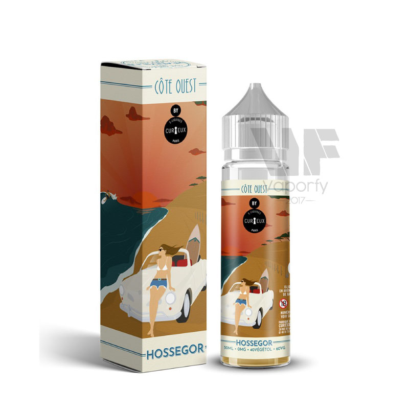 Hossegor 50ml 0mg - CURIEUX