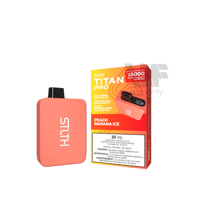 STLTH Titan Pro 15k Peach Banana Ice