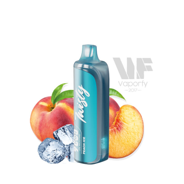 Twisty Peach Ice 9000 puffs