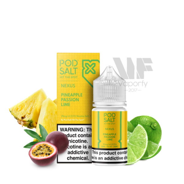 Pod Salt Nexus 30ml - Pineapple Passion Lime