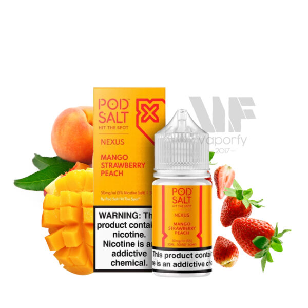 Pod Salt Nexus 30ml - Mango Strawberry Peach